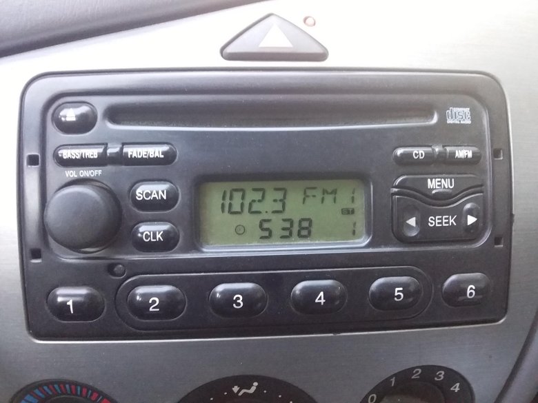 Штатная магнитола форд фокус 1