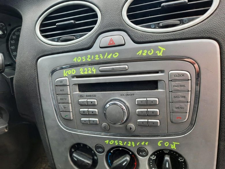 Ford focus 2 рестайлинг магнитола