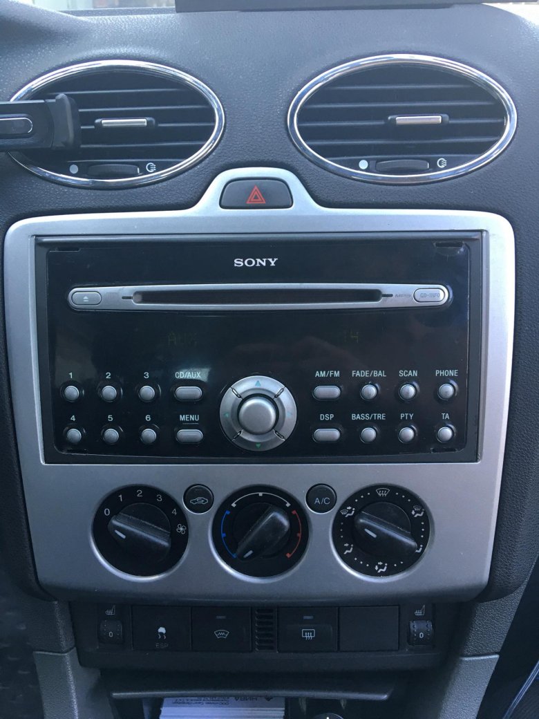 Магнитола sony ford focus 2