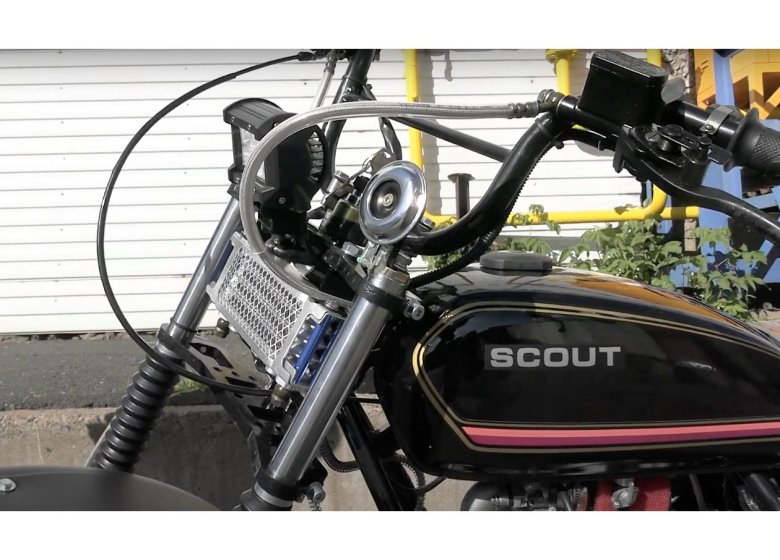 Мотоцикл внедорожный скаут-3v-200