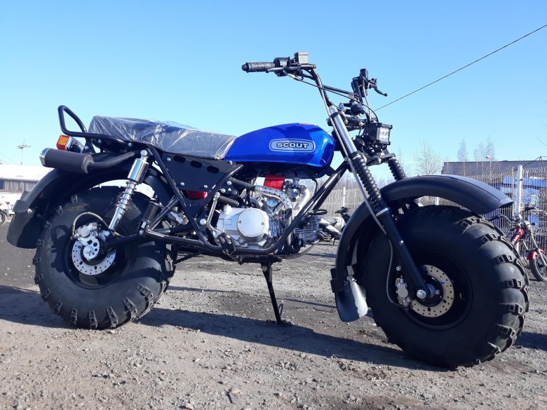 Внедорожный мотоцикл скаут 125