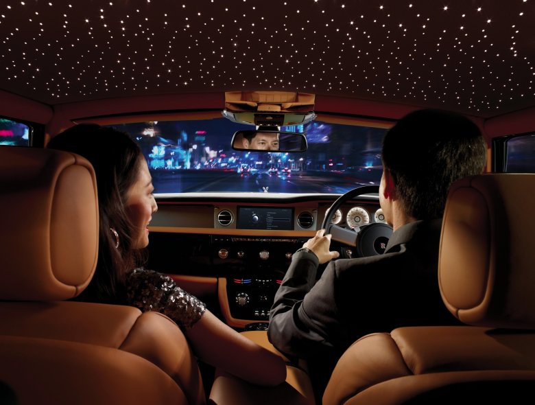 Роллс ройс звездное небо