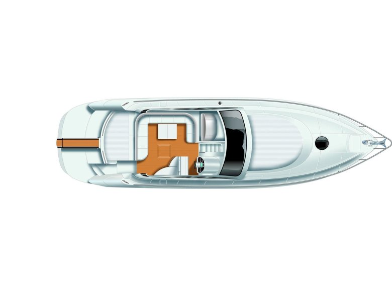 Катер вид сверху