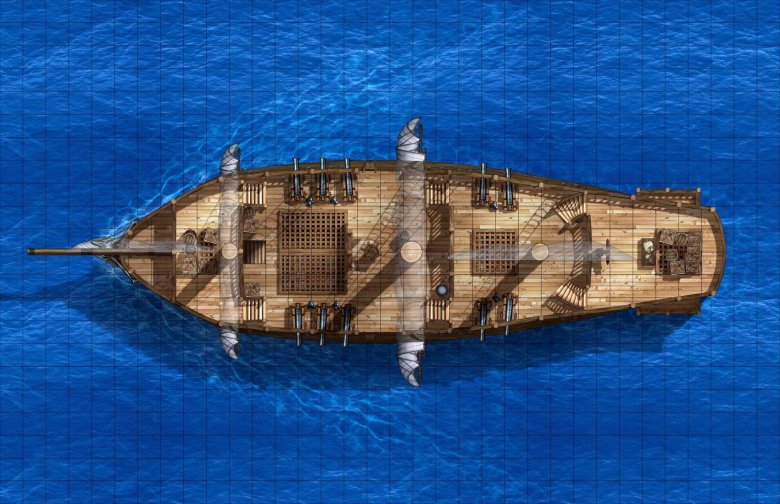 Корабль карта днд