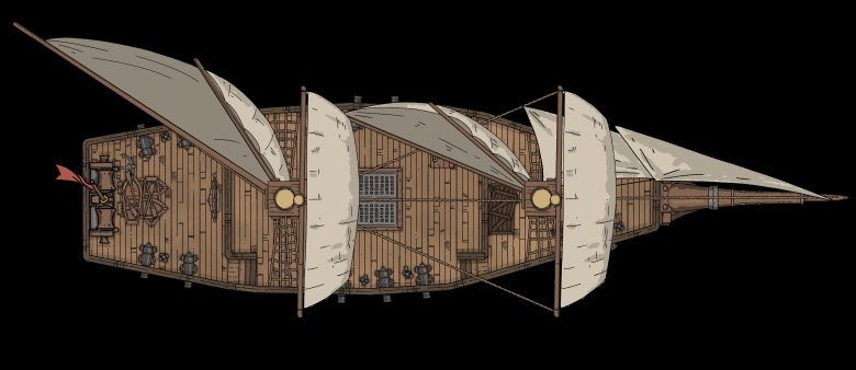 Карта корабля днд