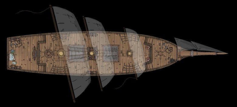 Карта корабль днд 5