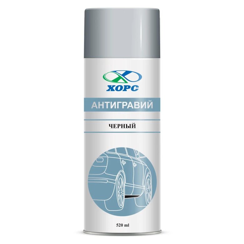 Антигравий черный аэрозоль 520 мл