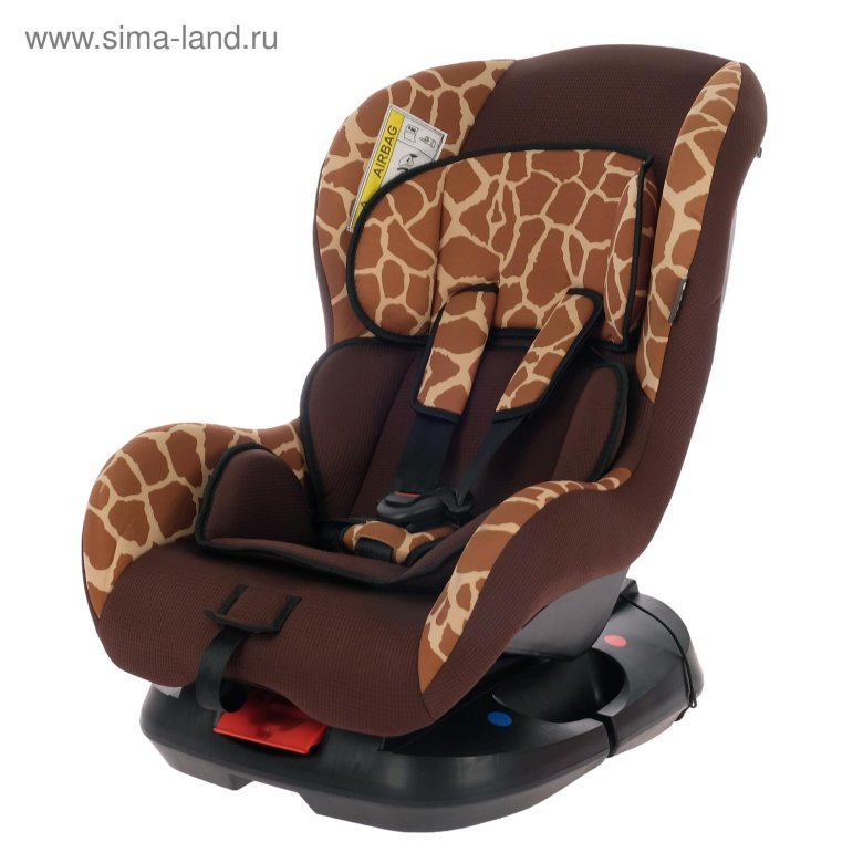 Детское автокресло жираф