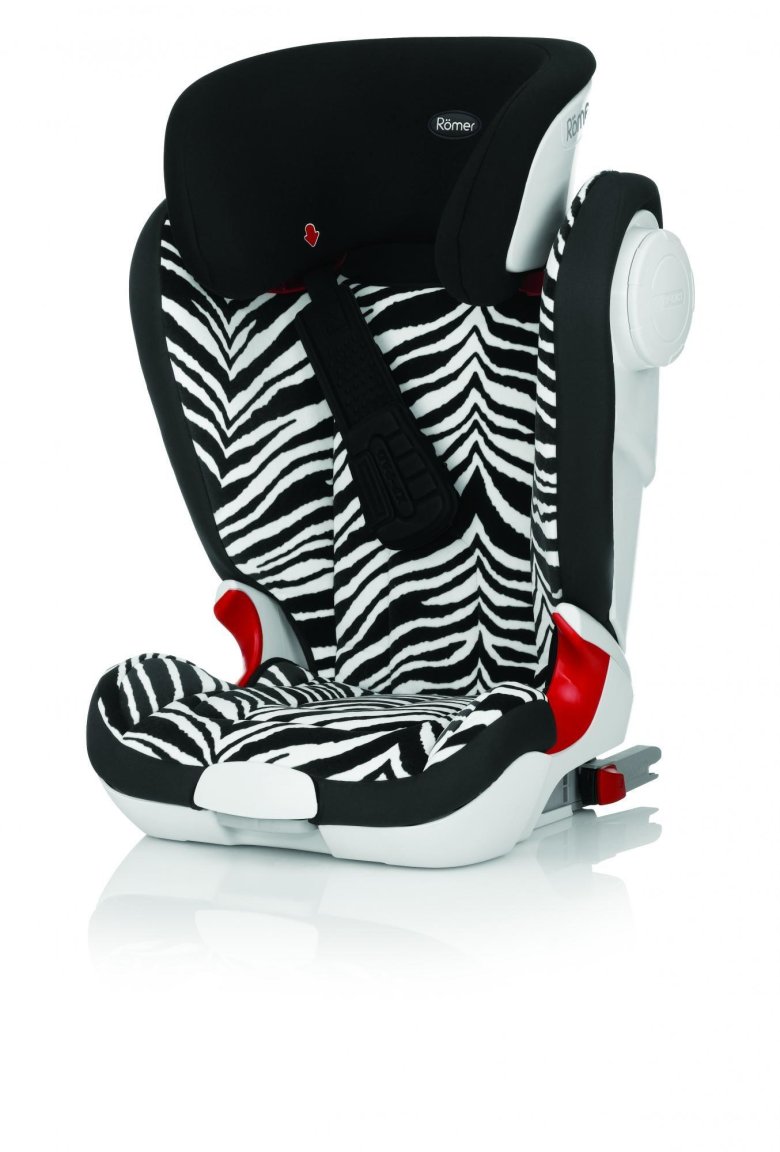 Romer автокресло зебра kidfix