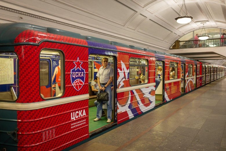 Поезда московского метрополитена