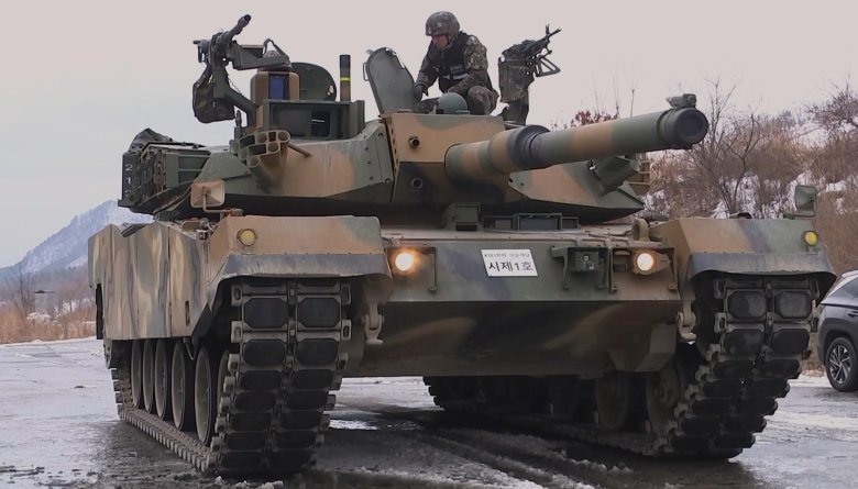 Корейский танк к2 черная пантера