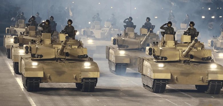 Танк северной кореи