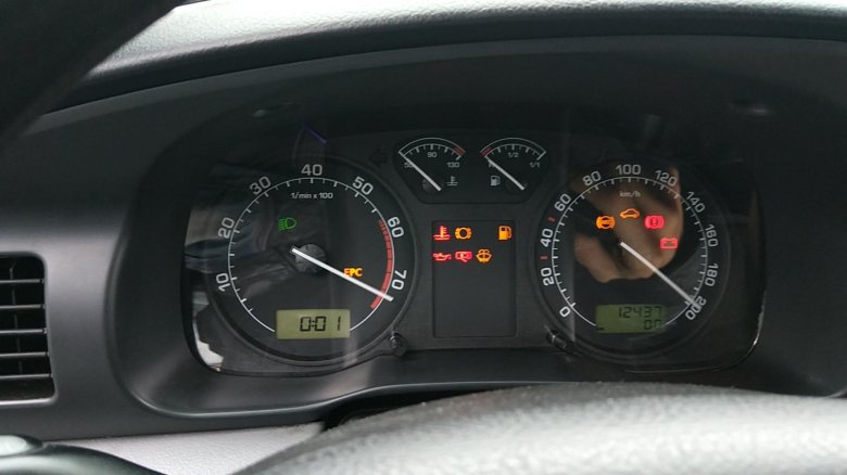 Спидометр шкода октавия