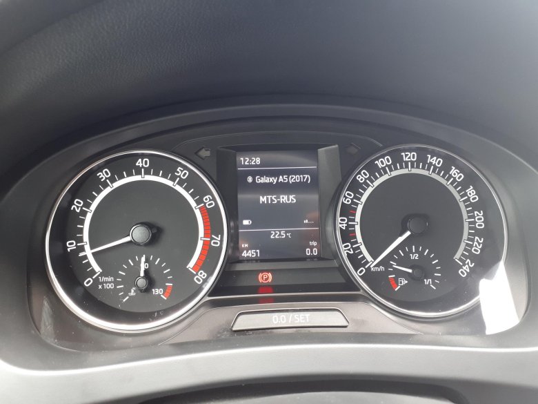 Приборная панель шкода рапид