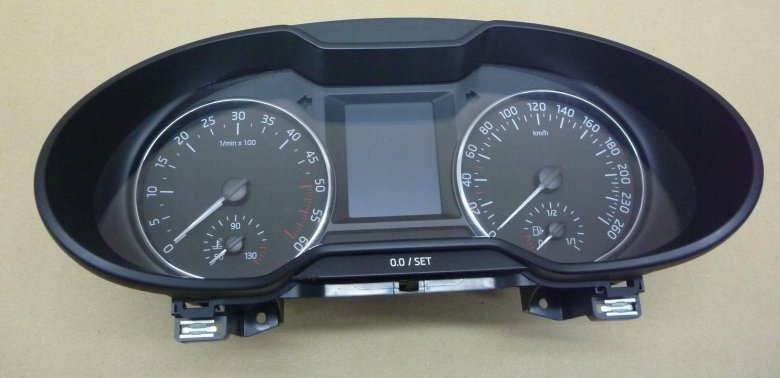 Панель приборов skoda octavia a7