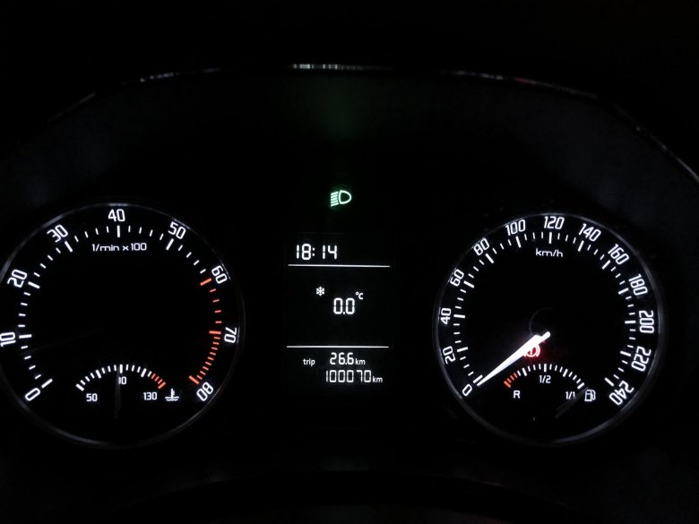 Панель приборов шкода октавия а7