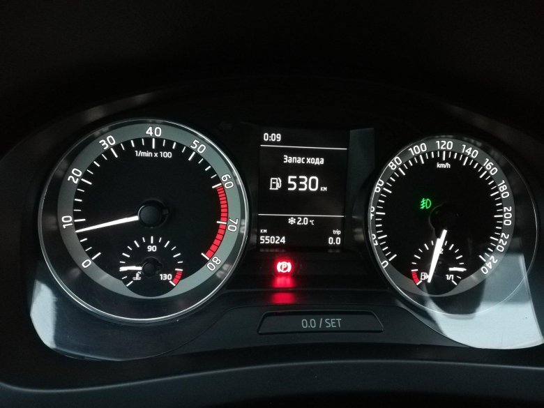 Рапид 1.6 приборная панель