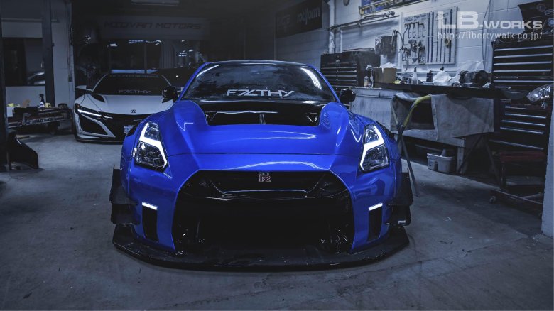 Nissan gt-r r35 liberty walk
