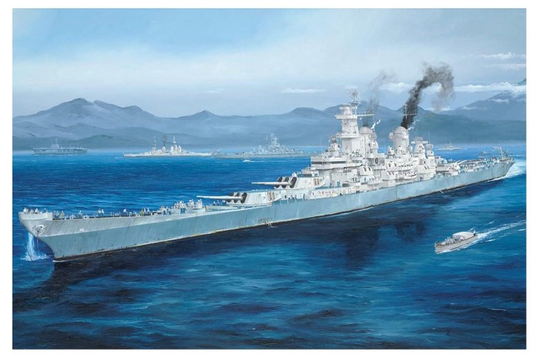 Uss missouri bb-63 модель