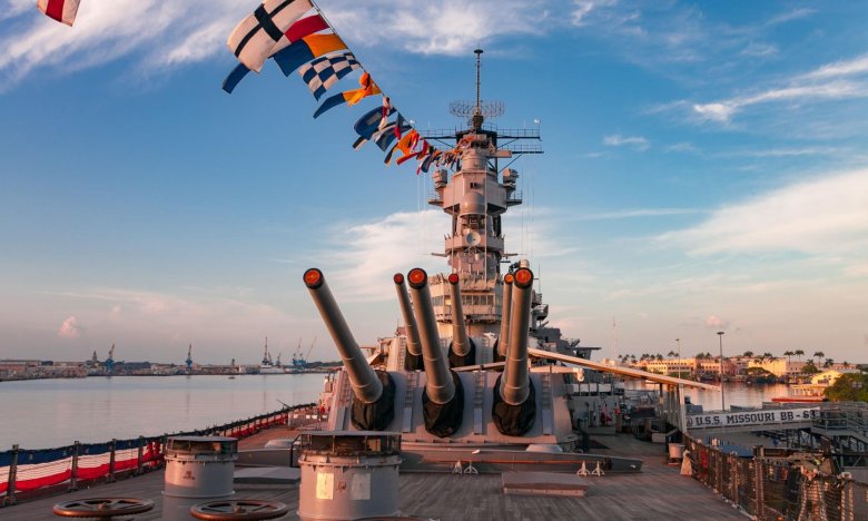 Линкор миссури главный калибр
