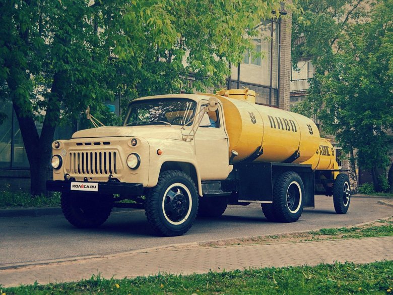 Газ-53 молоковоз ацпт-3.3