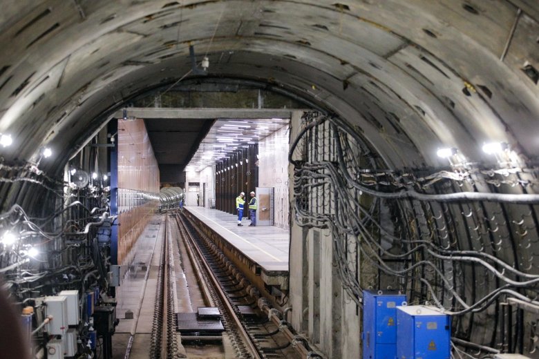 Кольцевая линия метрострой