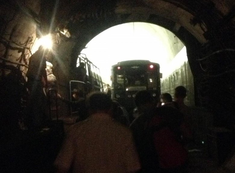 Катастрофа в московском метрополитене 2014