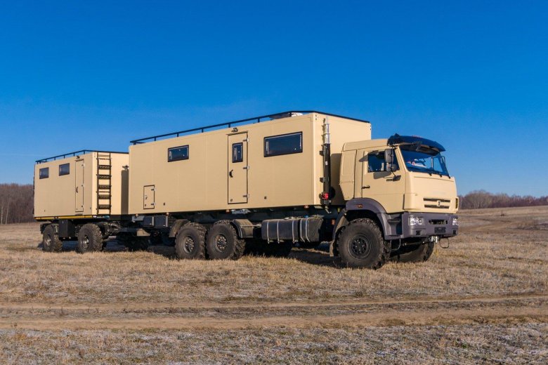 Камаз 43118 6х6 автодом