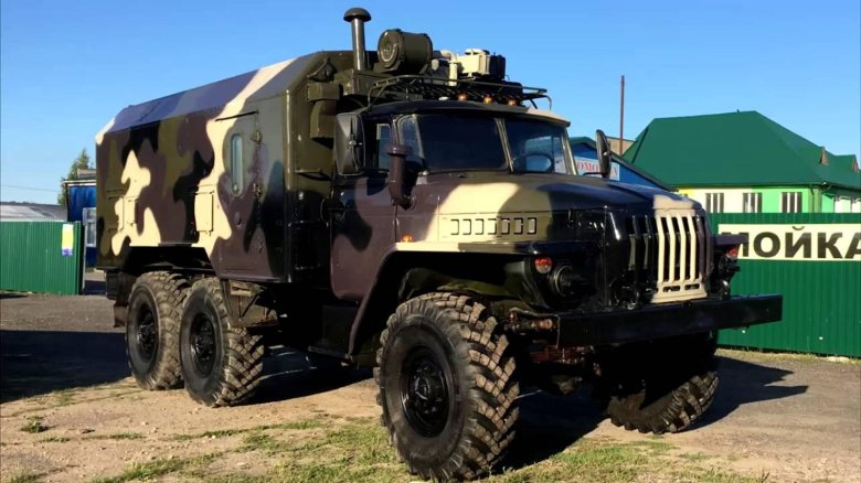 Урал 4320 кунг