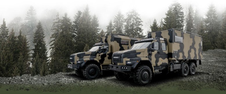 Урал некст 6 х автодом