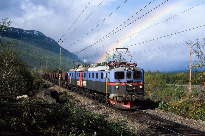 Железная дорога в норвегии фломсбана