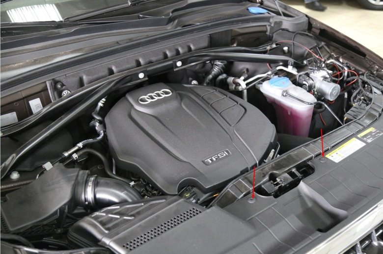 Ауди q5 подкапотка