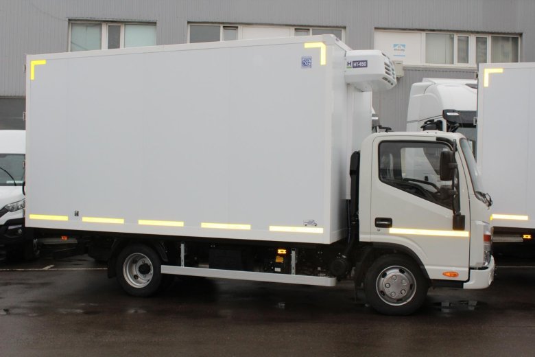 Jac n90 изотермический фургон