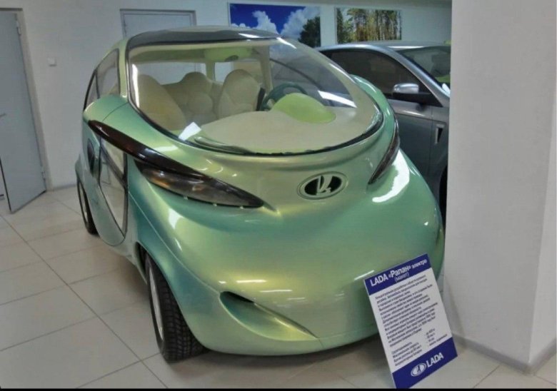 Lada rapan электромобиль