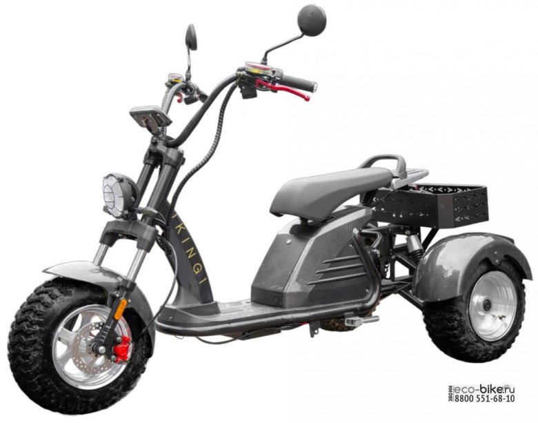 Электроскутер трехколесный ikingi m 6 pro trike
