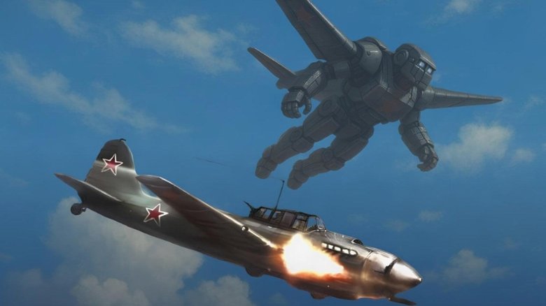 Самолёт времён великой отечественной войны