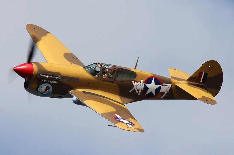 Curtiss p-40f kittyhawk модель