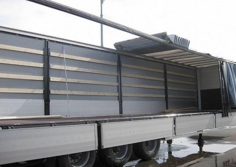 Растентовка полуприцепа шмитц