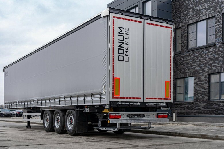 Полуприцеп бонум шторный