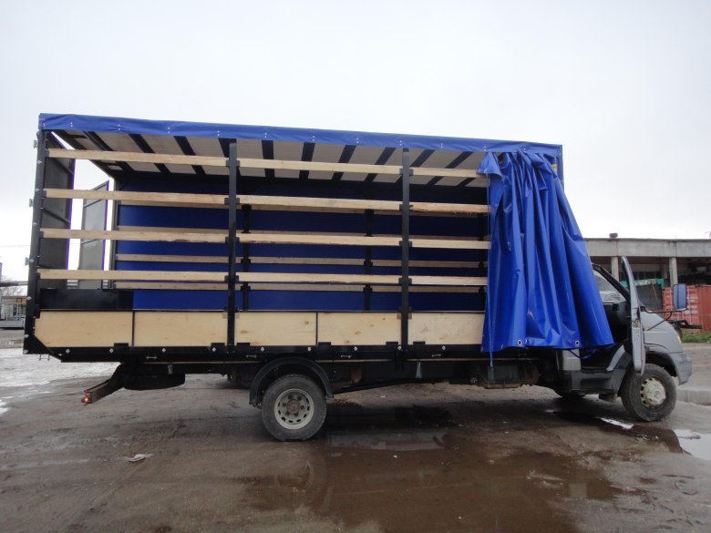 Газель некст шторка 6.2 метра