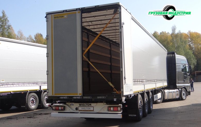 Шторно бортовой полуприцеп