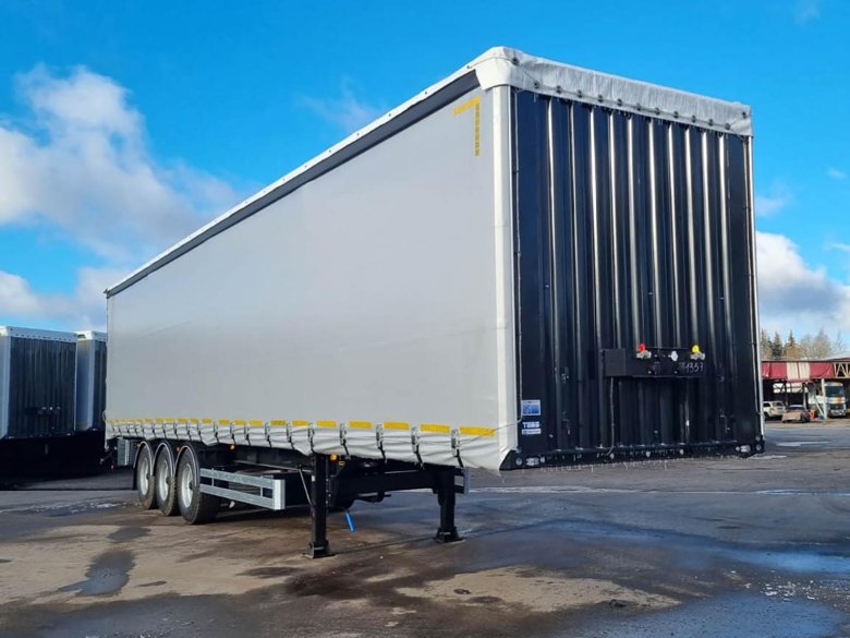 Бортовой полуприцеп тонар 9888