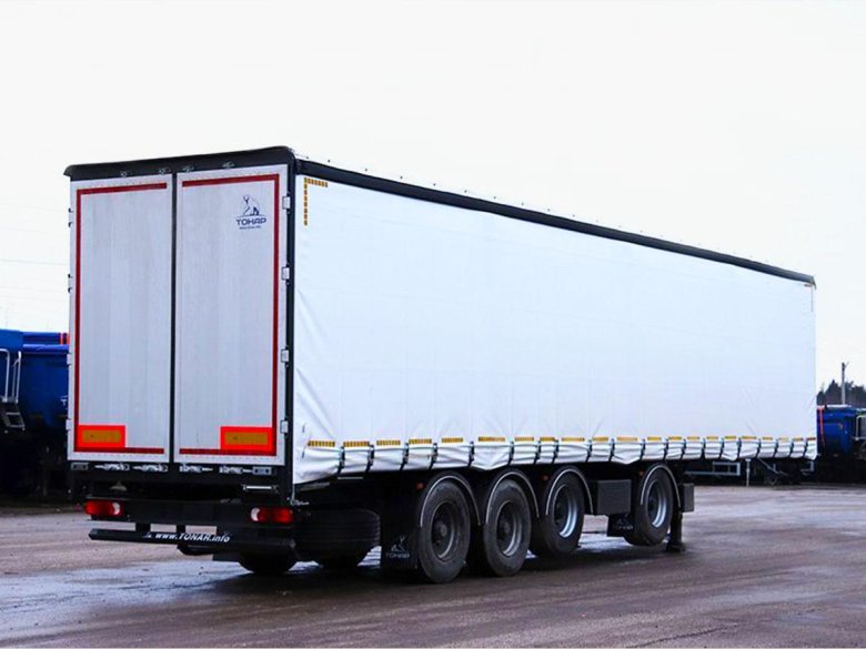 Полуприцеп шторный тонар 9888