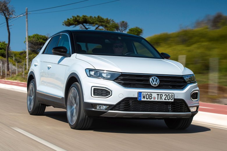 Volkswagen t roc белый