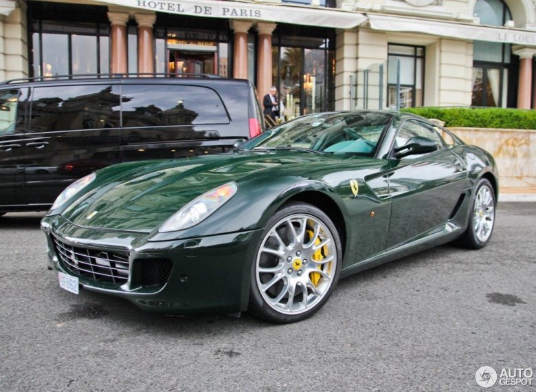 Ferrari 599 gtb fiorano green