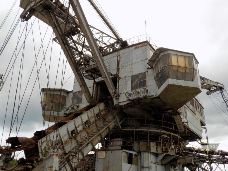 Самый большой шагающий экскаватор в мире