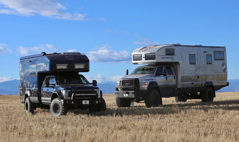 Ford f750 earthroamer xv-hd