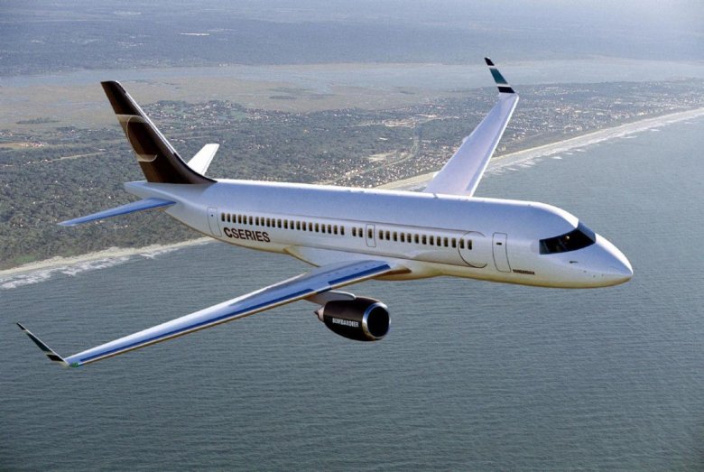 Канадский самолет бомбардье