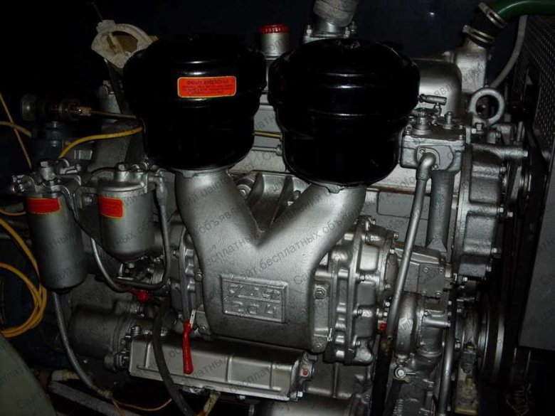 Двухтактный дизель яаз-204