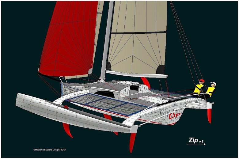 Neel 47 тримаран